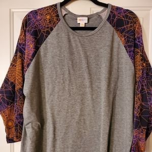 Spider Web Baseball Tee